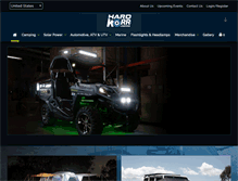 Tablet Screenshot of hardkorrlighting.com